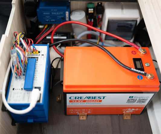 Li Batterie Installation
