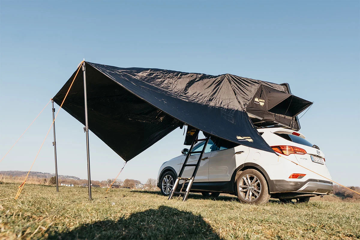 ANEES Family Hybrid Dachzelt mit Markise – Rundumschutz für Camping und Outdoor in Österreich