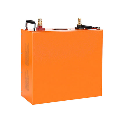 Creabest LiFePO4 12V 200Ah Seitenansicht Metallgehäuse Österreich
