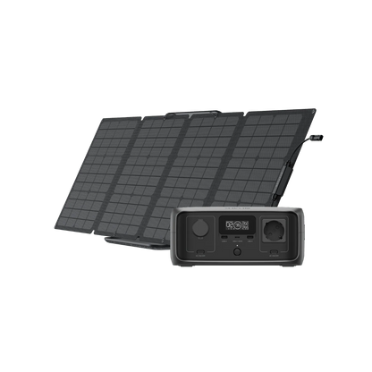 EcoFlow River 3 mit Solar Panel Österreich autark grüne Energie Lösung