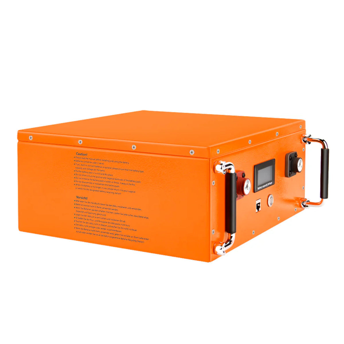 LiFePO4 12V 175Ah Bluetooth Batterie Seitenansicht kompakt Österreich