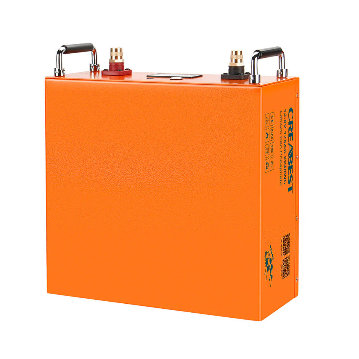 LiFePO4 12V 175Ah Bluetooth Batterie Unterseite Ansicht Österreich