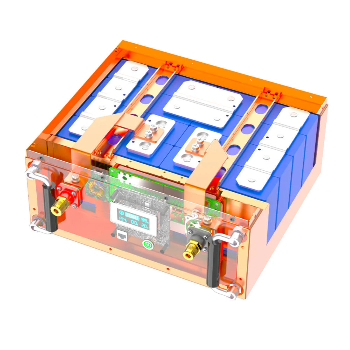LiFePO4 12V 200Ah Batterie Innenleben Zellen Metallgehäuse Österreich