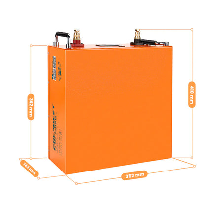 LiFePO4 12V 270Ah Batterie Abmessungen kompakt für Österreich