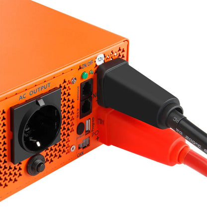Wechselrichter 2000W mit 80A Charger lädt LiFePO4 Batterie schnell